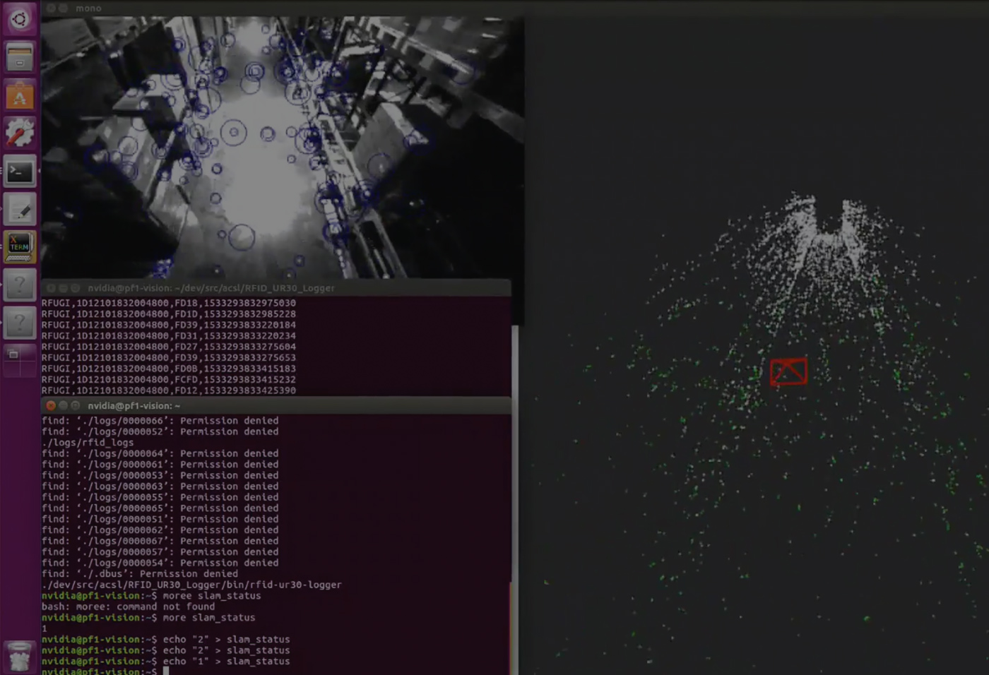 Visual SLAM for GPS-denied environment