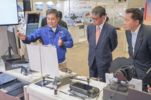 「Japan Drone 2026」会期中、政府・防衛関係者がＡＣＳＬ展示を視察－SOTEN及び次世代小型空撮機体について紹介