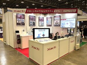 「Japan Drone 2026」の株式会社ザクティブースにてＡＣＳＬ製ドローンのSOTENと次世代小型空撮機体を展示